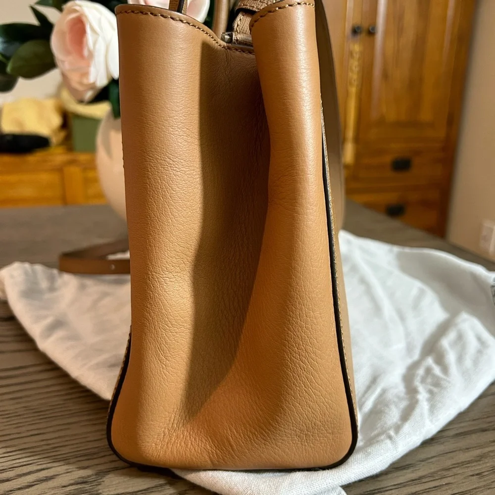 FENDI Petite 2Jours brown leather Tote - Picture 8 of 14